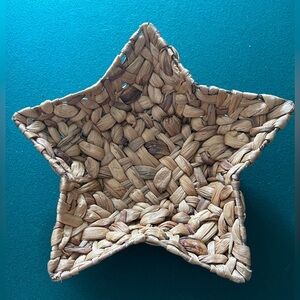Star-Shaped Woven Basket